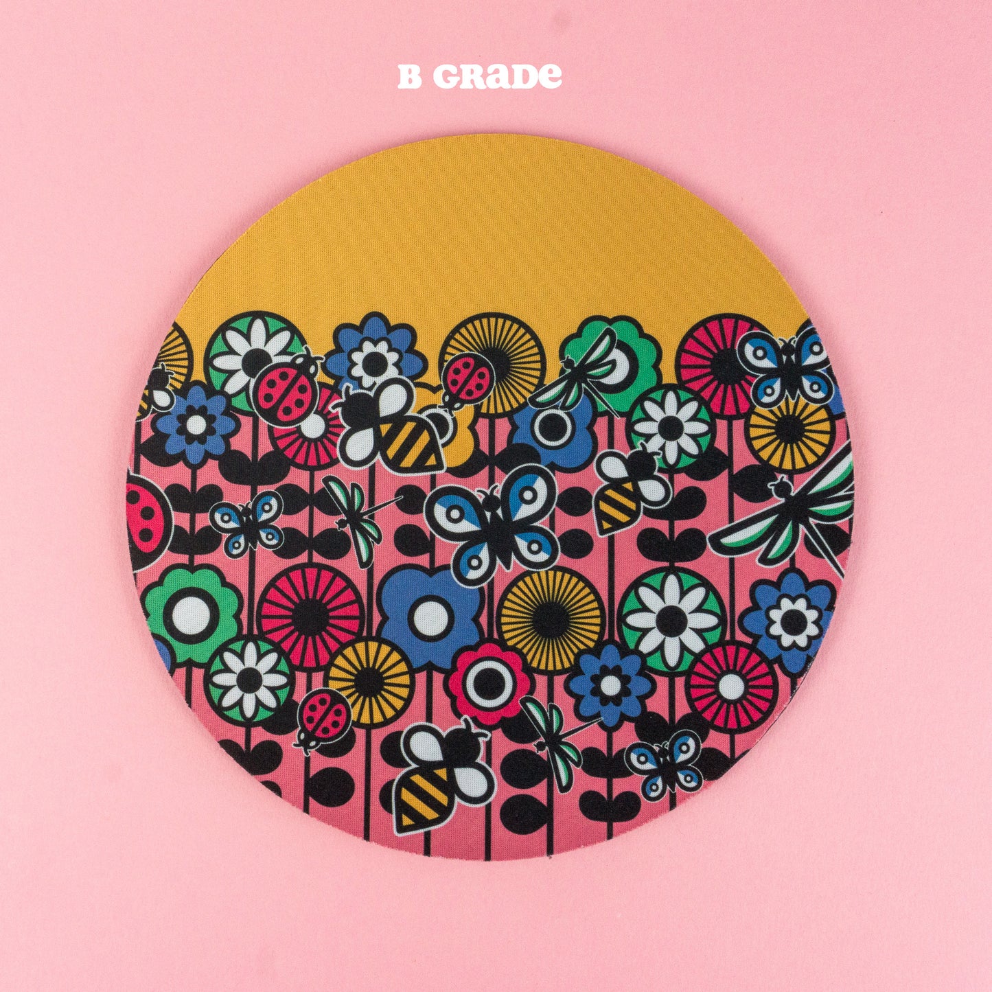 Seconds Insect Party Mousemat