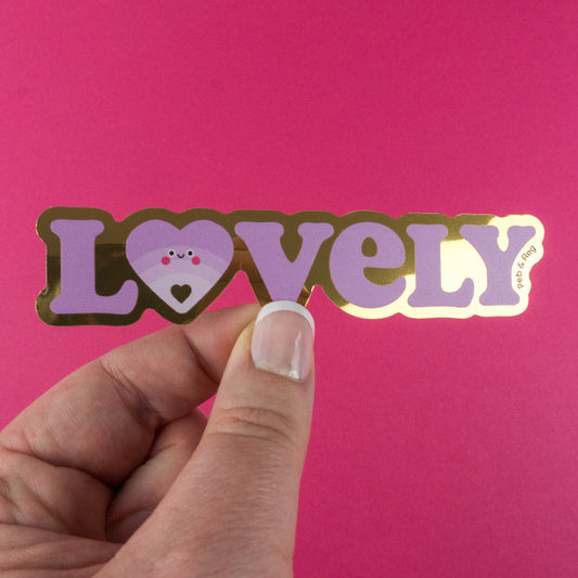 Preorder - Oh So Lovely Text Sticker