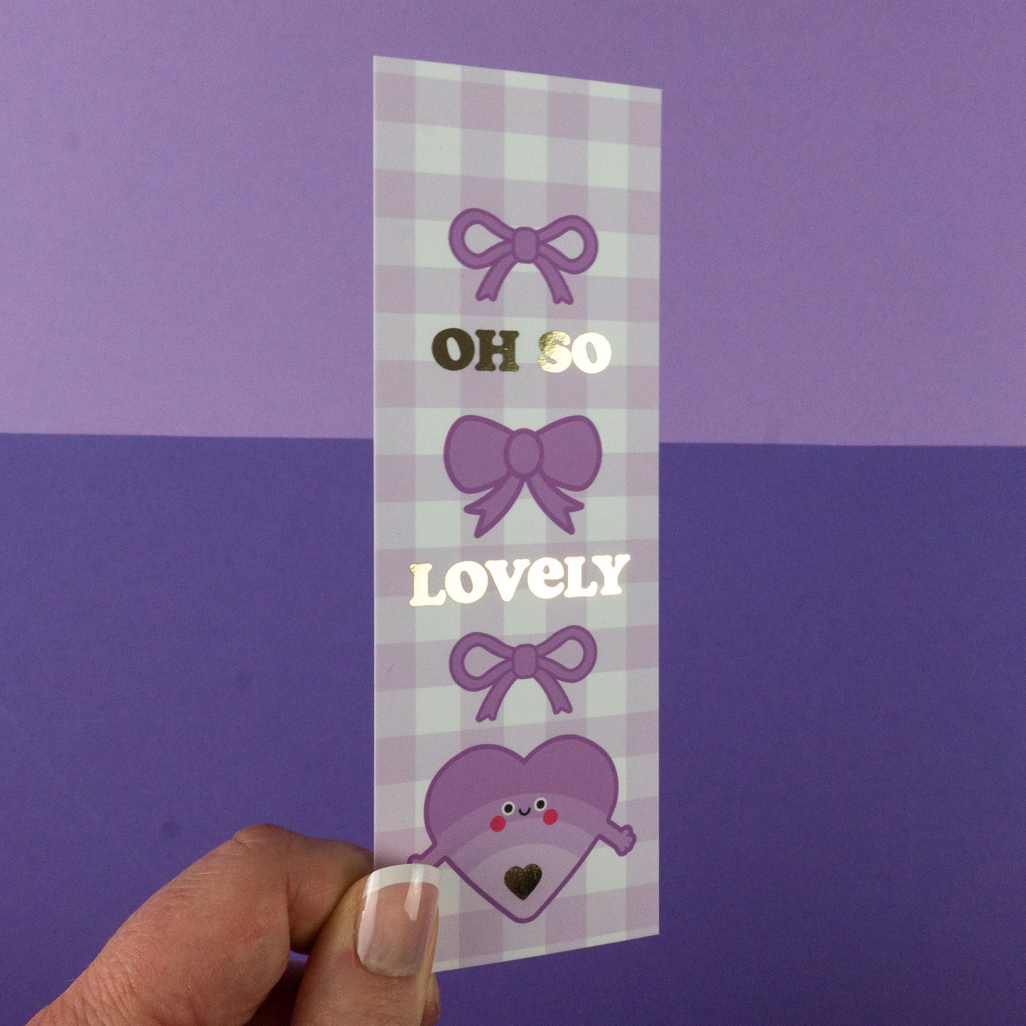Oh So Lovely Bookmark