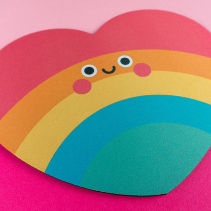 Rainbow Hug Mousemat