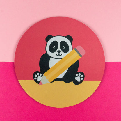 Panda Pencil Mousemat