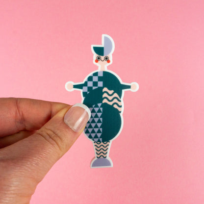 Sample Geopop Lady Brooch