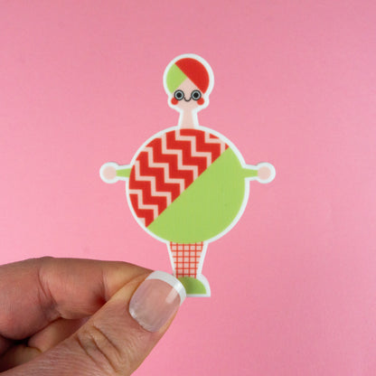 Sample Geopop Lady Brooch