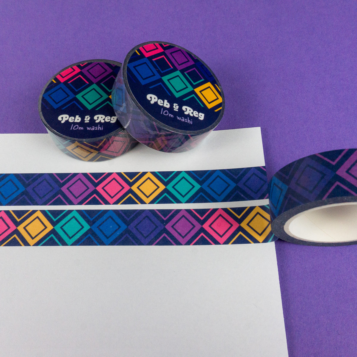 Stars Diamonds Co-ordinating Washi Tape