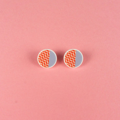 Sample Geopop Stud Earrings