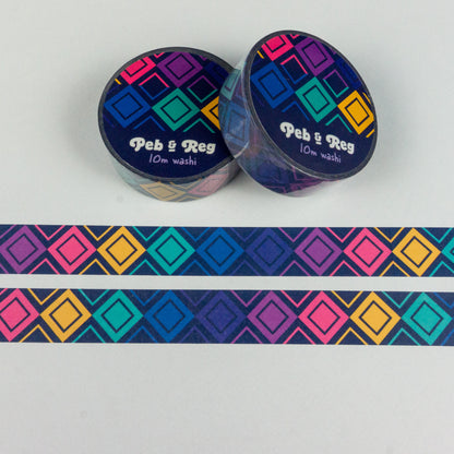 Stars Diamonds Co-ordinating Washi Tape