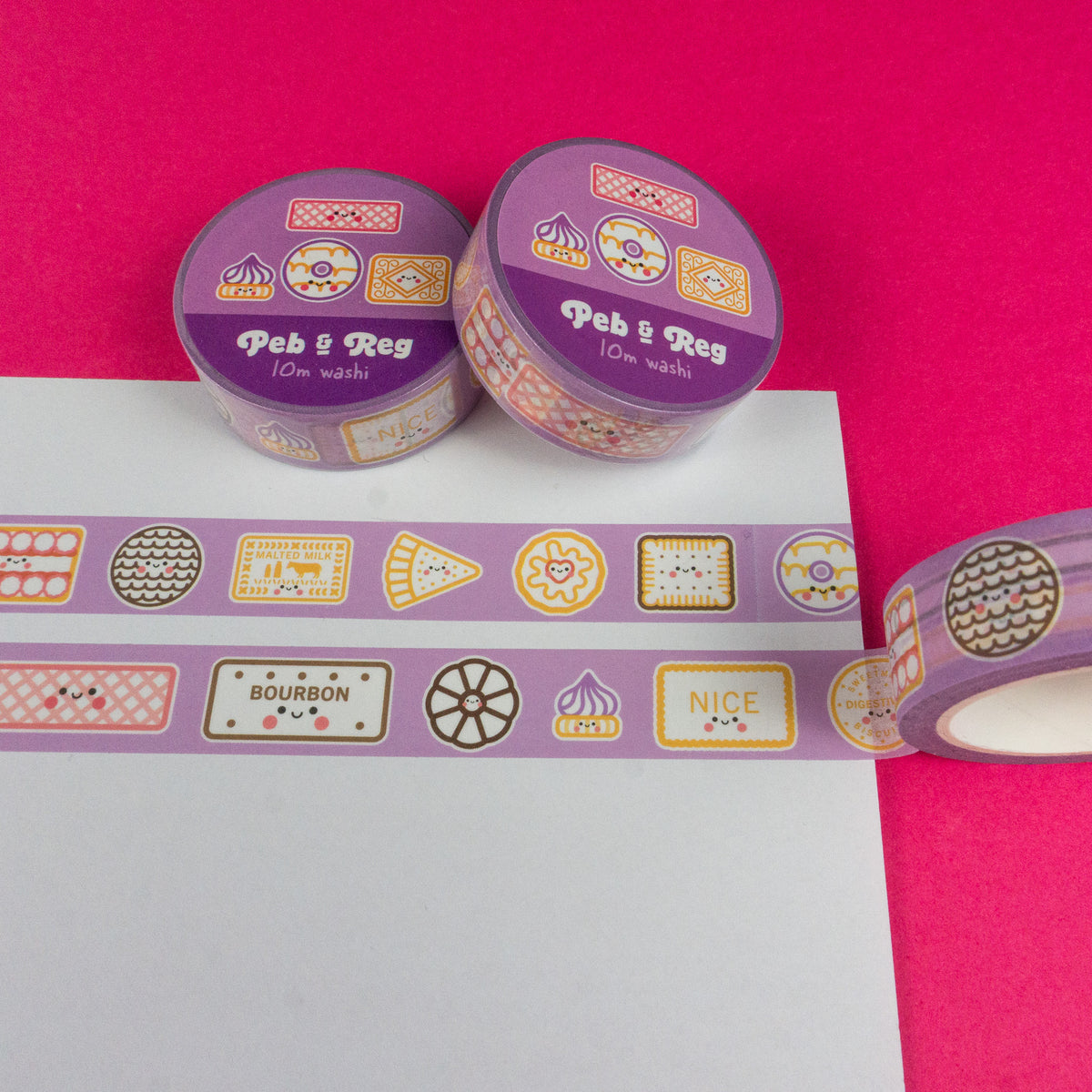 Biscuit Friends Washi Tape
