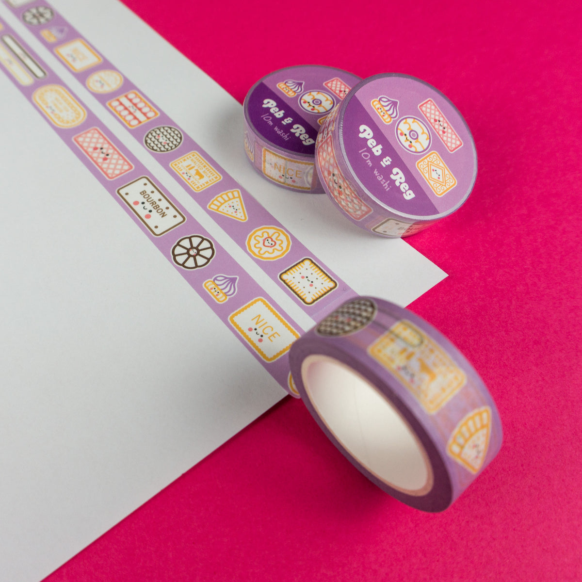 Biscuit Friends Washi Tape