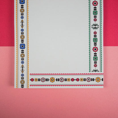 Retro Folk Insect A5 Notepad
