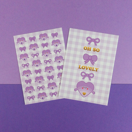 Oh So Lovely A7 Print