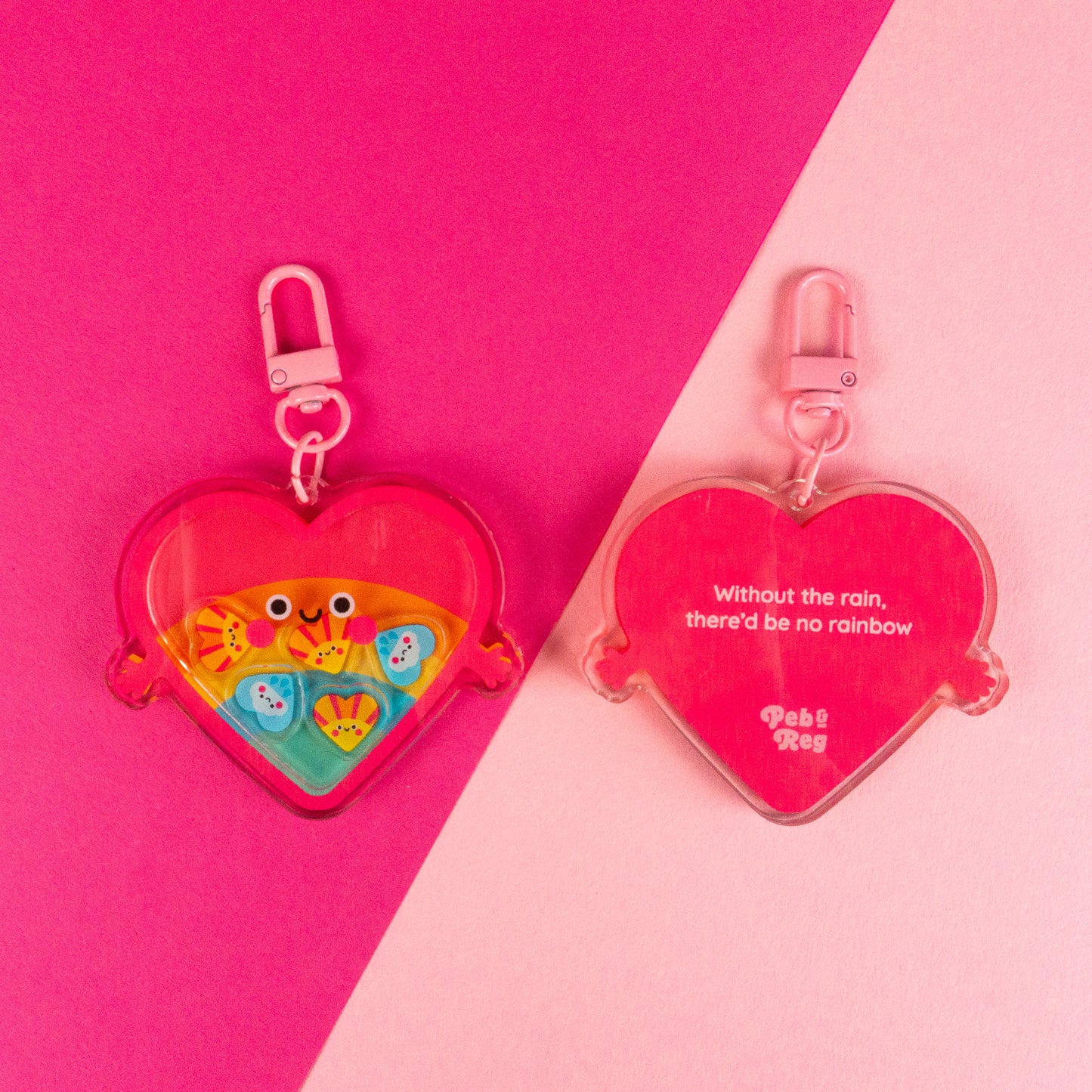 Hugs Shaker Keyring