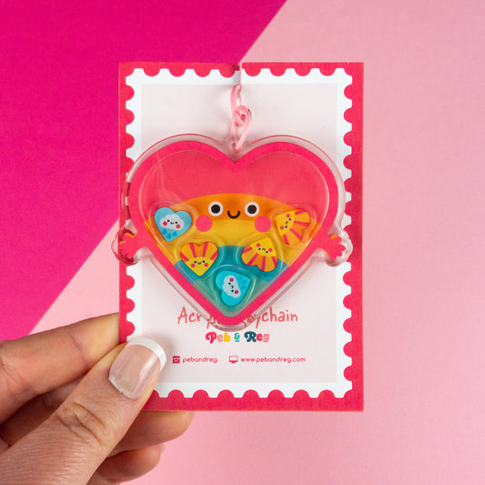 Hugs Shaker Keyring
