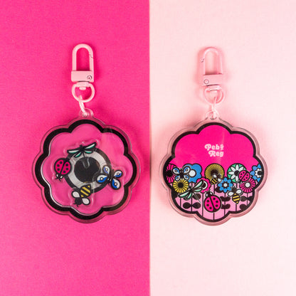 Insect Party Shaker Keyring