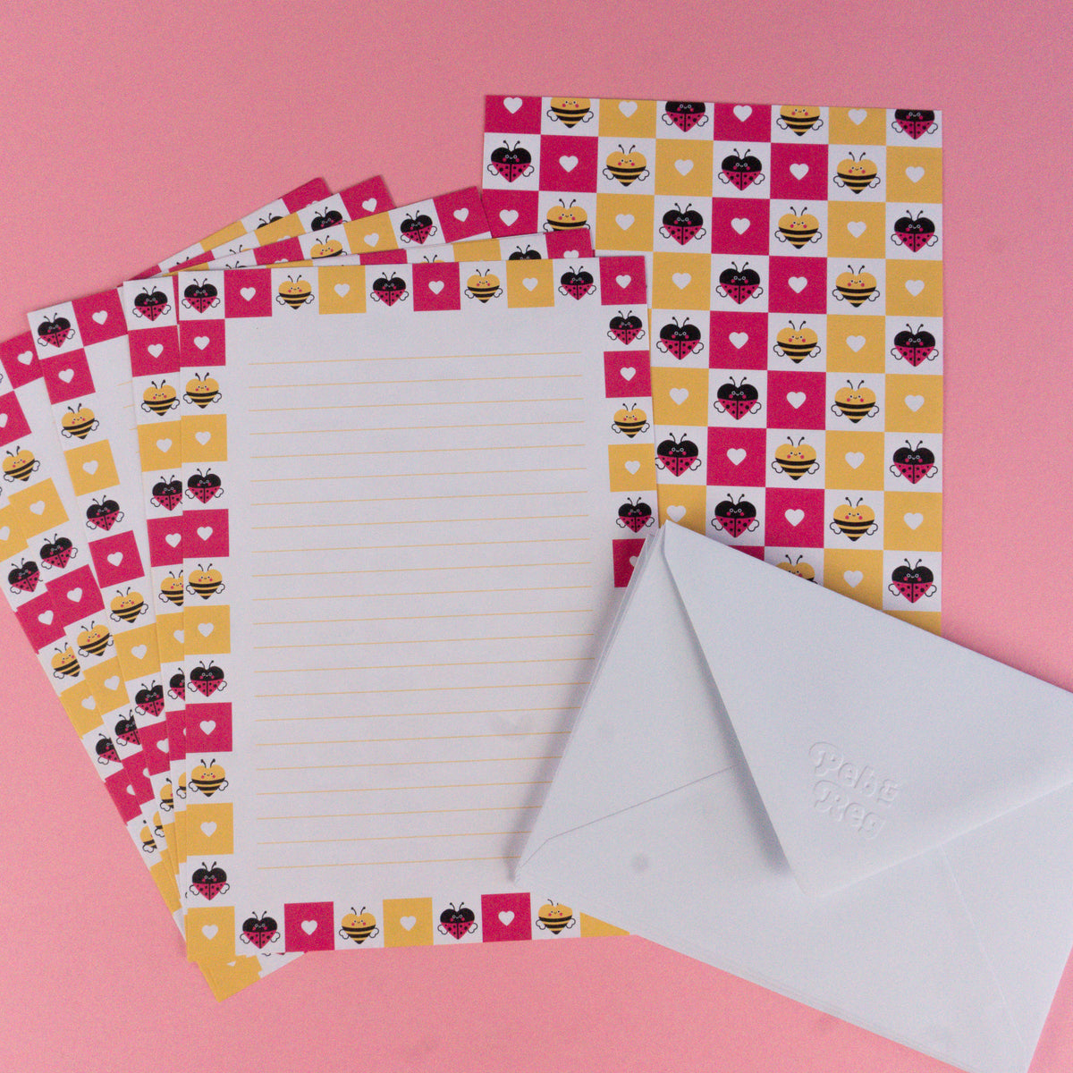 Sample Hug Bugs Writing Paper