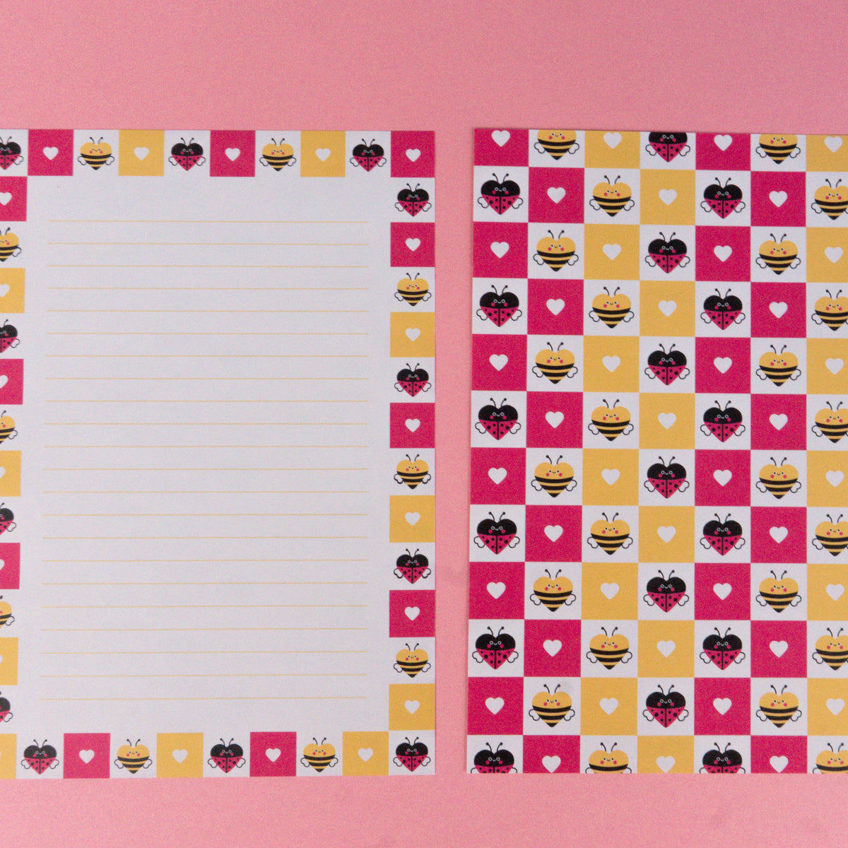 Sample Hug Bugs Writing Paper