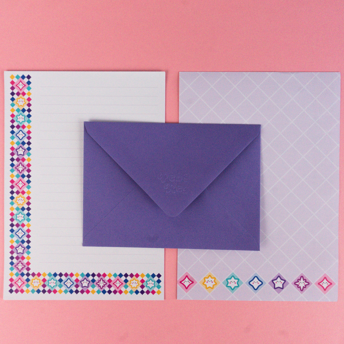 Seconds Stars Writing Paper