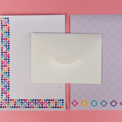 Seconds Stars Writing Paper