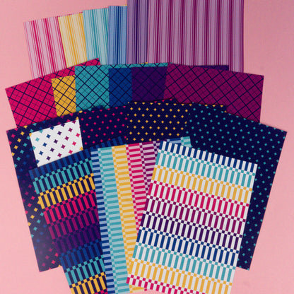 Seconds Stars Basic Volume 2 Deco Scrapbooking Paper (20 sheets)