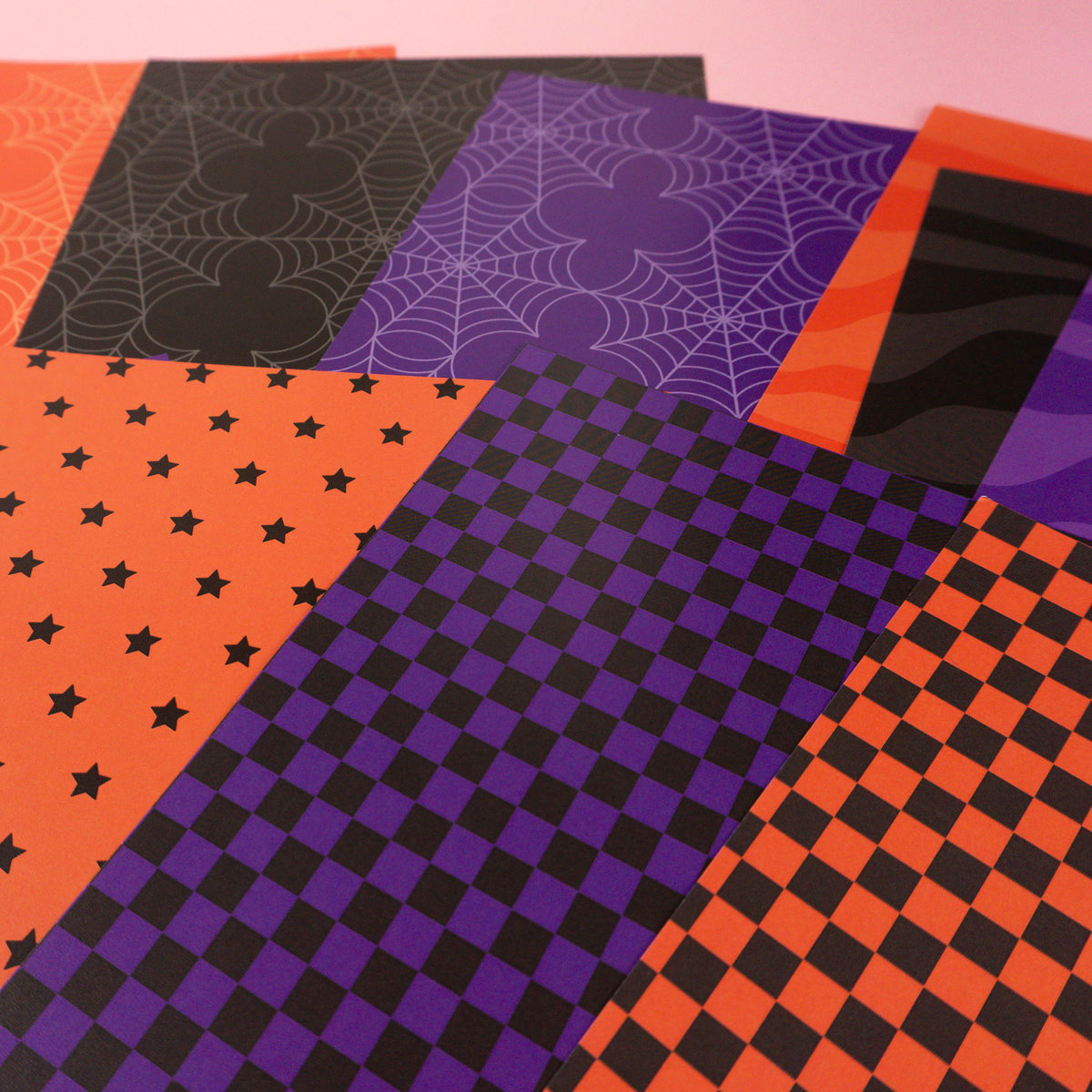 Halloween Deco Scrapbooking Paper (10 sheets)