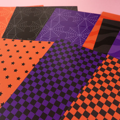 Halloween Deco Scrapbooking Paper (10 sheets)