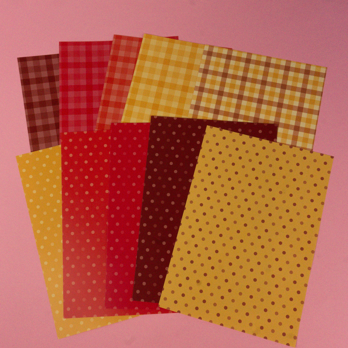Autumn Deco Scrapbooking Paper (10 sheets)