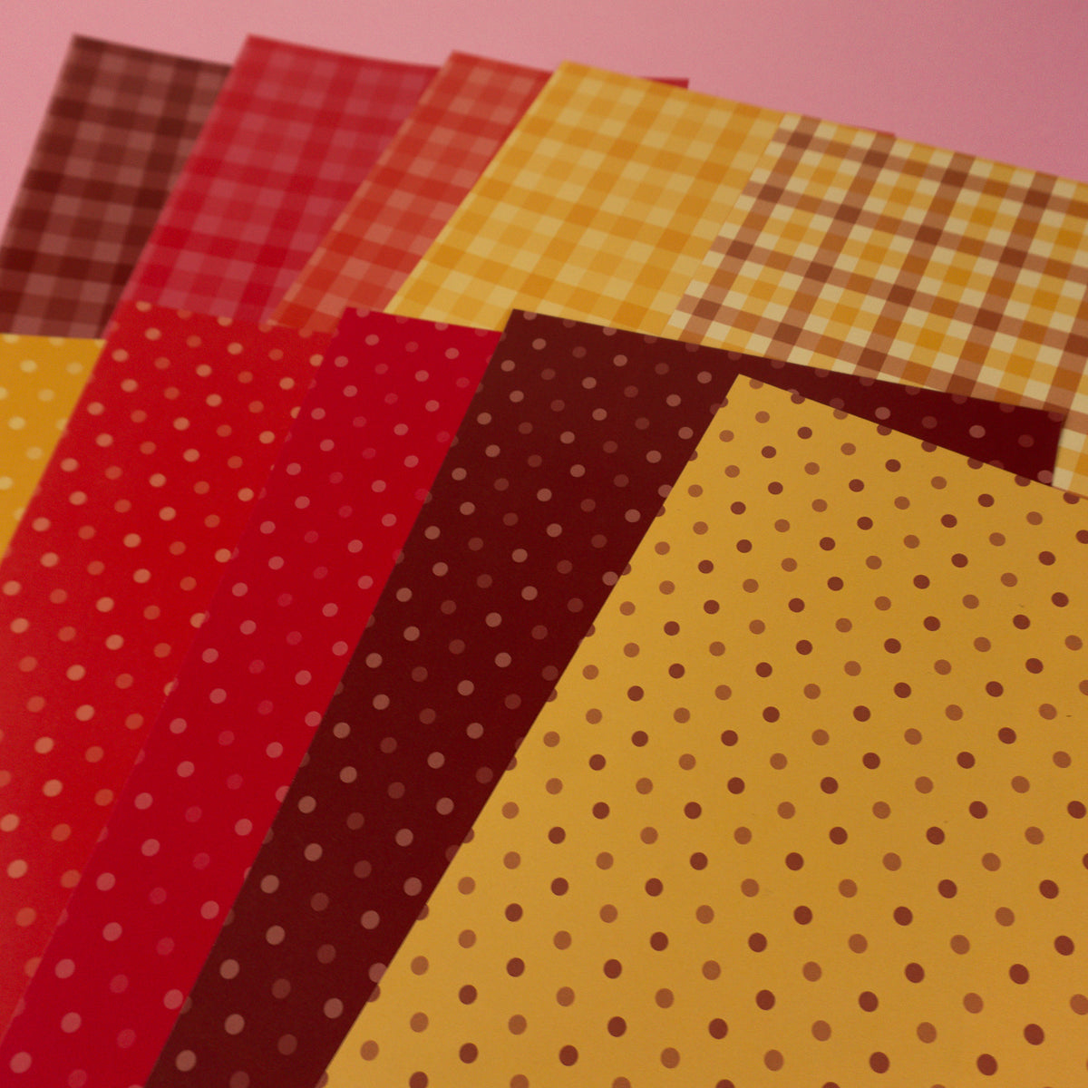 Autumn Deco Scrapbooking Paper (10 sheets)