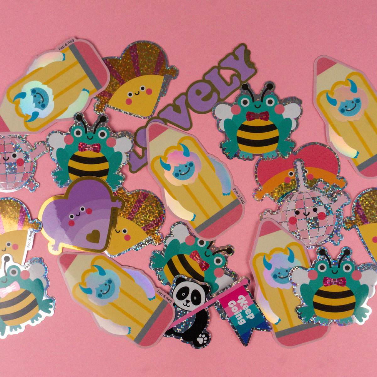 Glitter Sticker Mystery Bag