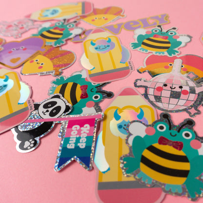 Glitter Sticker Mystery Bag