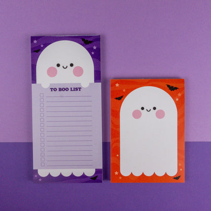 Orange Ghost A6 Notepad