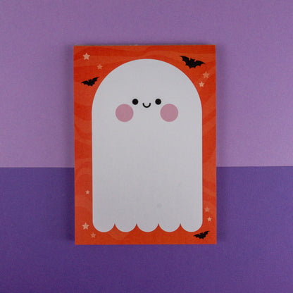Orange Ghost A6 Notepad