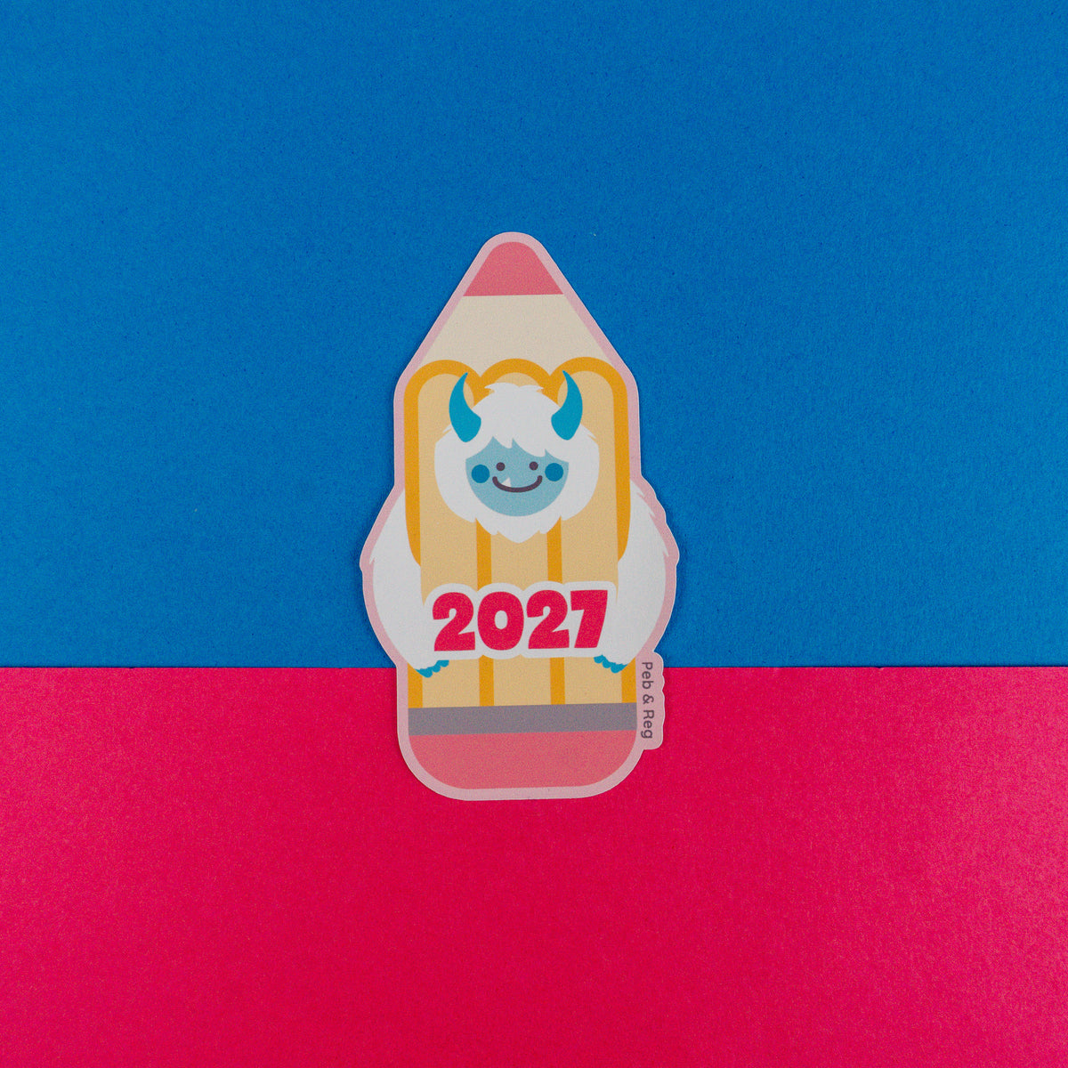 Yeti Pencil 2027 Sticker