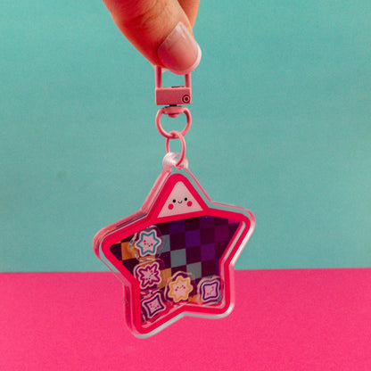 Stars Shaker Keyring