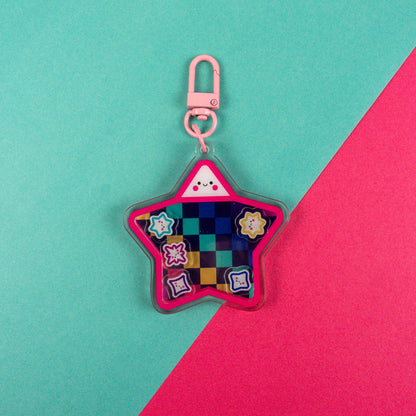 Stars Shaker Keyring