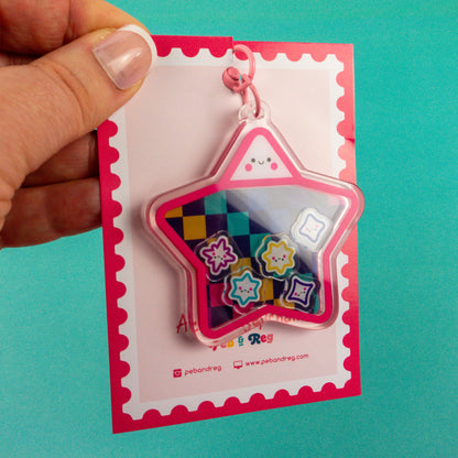 Stars Shaker Keyring