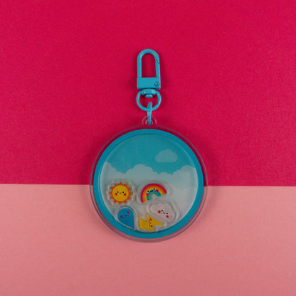 Weather Friends Shaker Keyring