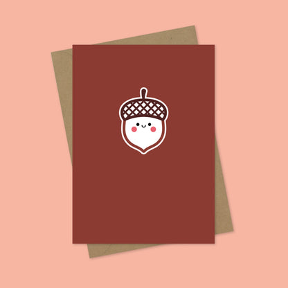 Acorn A7 Blank Greetings Card