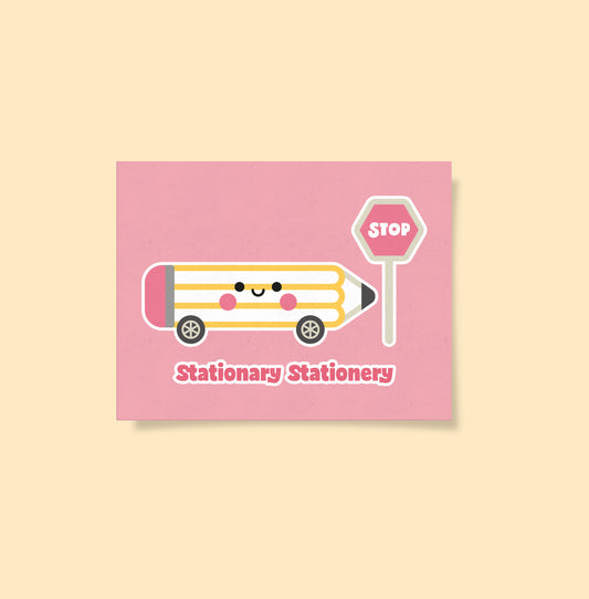 Stationary Stationery A6 Postcard